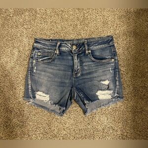 AMERICAN EAGLE NEXT LEVEL STRETCH JEAN SHORTS